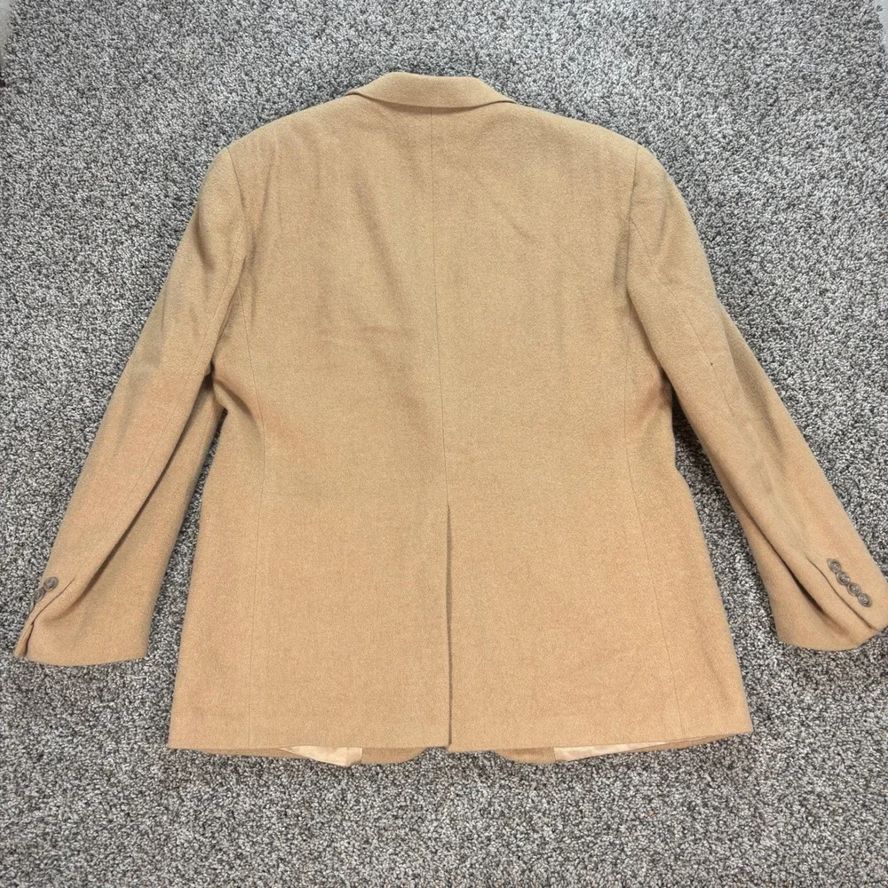 Polo Ralph Lauren Camel Hair Men's 41 Blazer Tan Vintage Sport Coat Made in USA